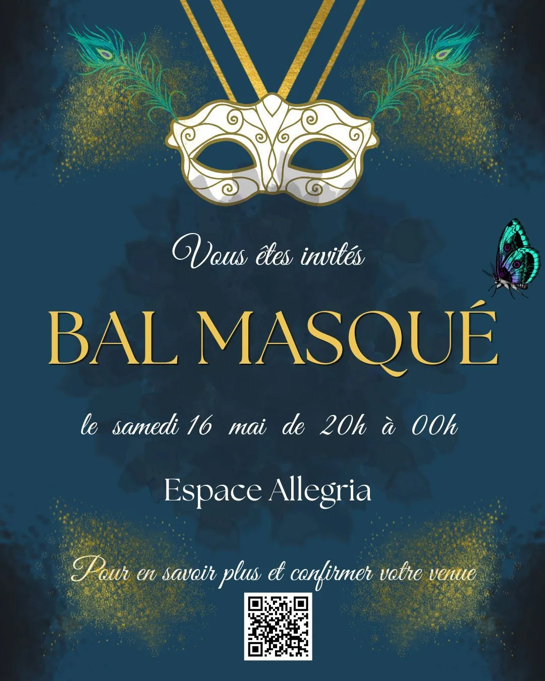 Visuel : Bal Masqué